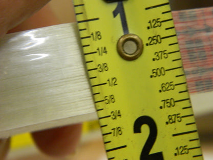 3M Packing Tape: 3/4" Wide, Clear, Rubber Adhesive  Series 890MSR