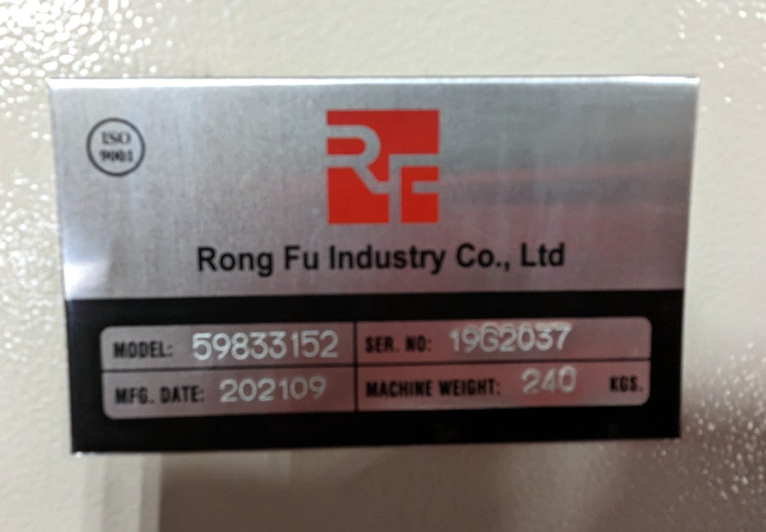 RONG FU 9" x 16" Horizontal Bandsaw  110V  1.5HP  RF-916SV  *PARTS OR