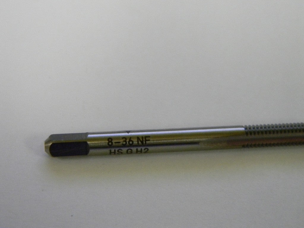 Cleveland Spiral Point Taps 8-36 H2 2FL 2-1/8" OAL Bright HSS QTY 5  C57365