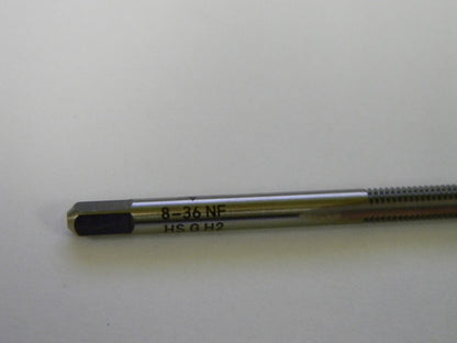 Cleveland Spiral Point Taps 8-36 H2 2FL 2-1/8" OAL Bright HSS QTY 5  C57365