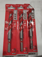 MILWAUKEE TOOL 3pk Rotary Drill/Hammer Drill Bits 5/8 3-Flat HSS 48-20-9040