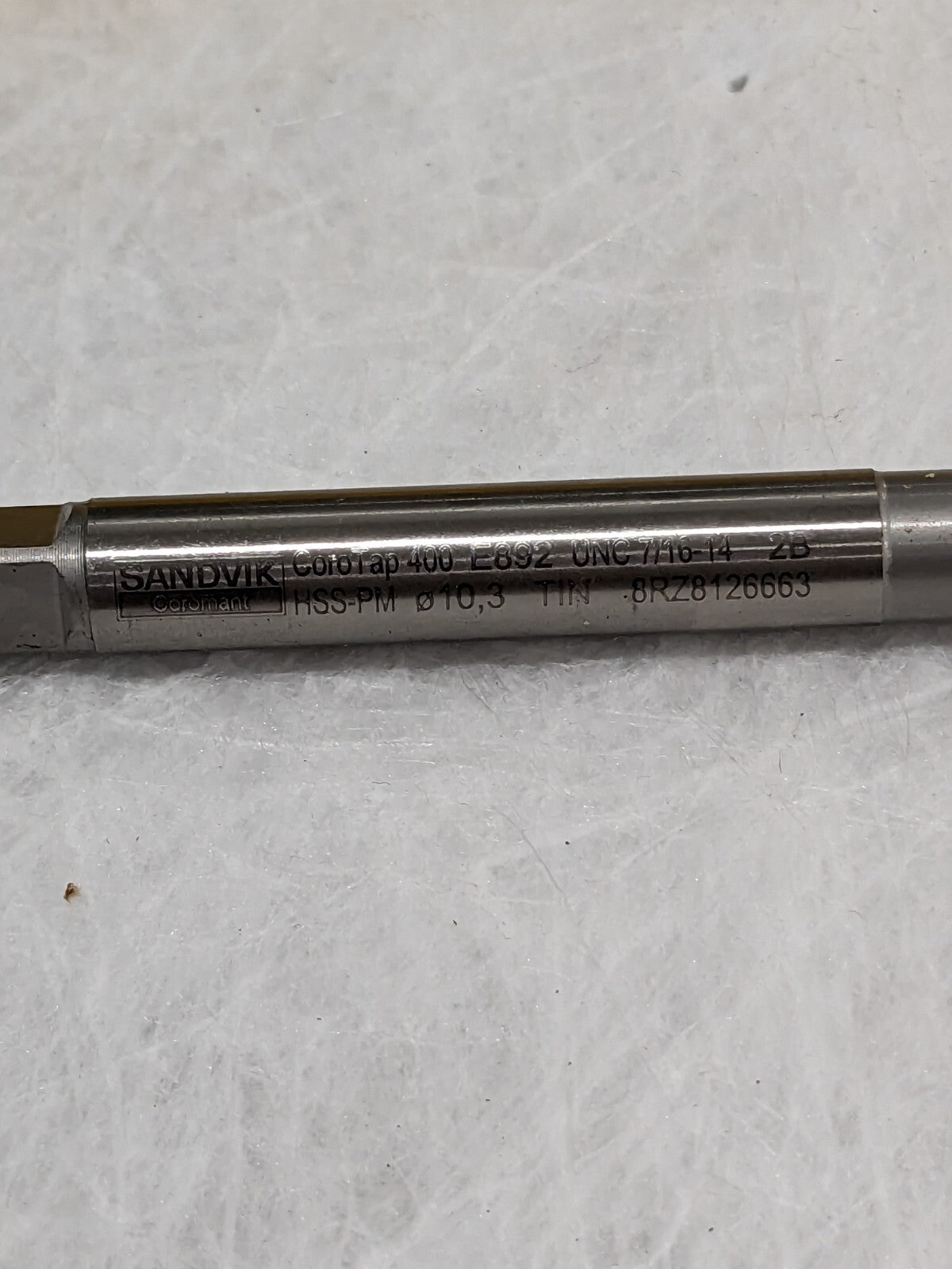 Sandvik Thread Forming Tap: 7/1614 UNC, 2B Class 6181415