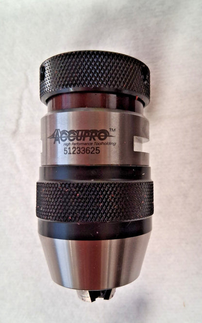 Accupro Drill Chuck JT2 Short Keyless 1/64" to 5/16" Capacity 51233625