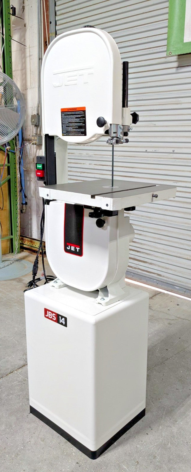 JET JWBS-14CS 14" Vertical Bandsaw  6" Height Capacity  115/230V  1HP