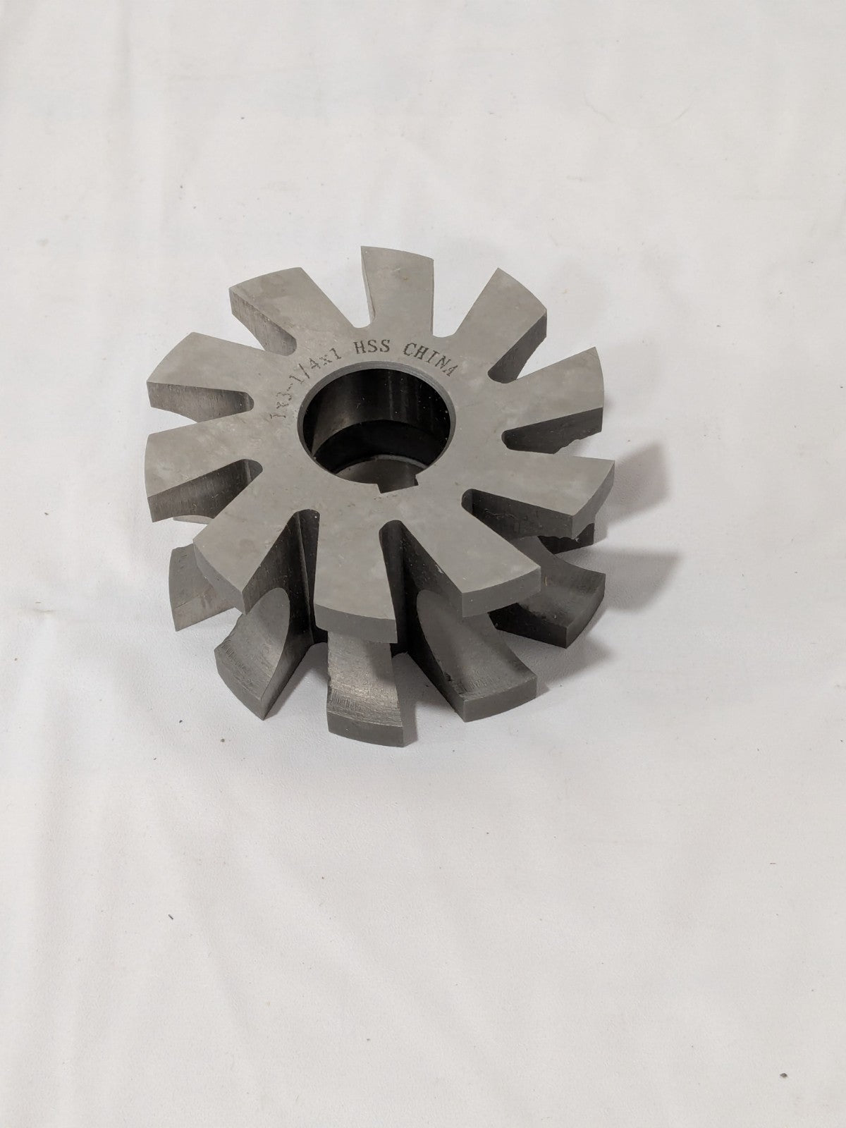HSS Concave Radius Cutter 1"x3-1/4"x1" 10 Teeth Arbor Connection