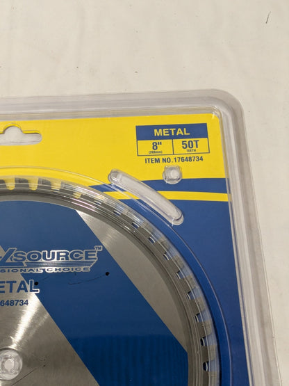 PRO-SOURCE Wet & Dry Cut Saw Blade: 8" Dia, 5/8" Arbor Hole 17648734