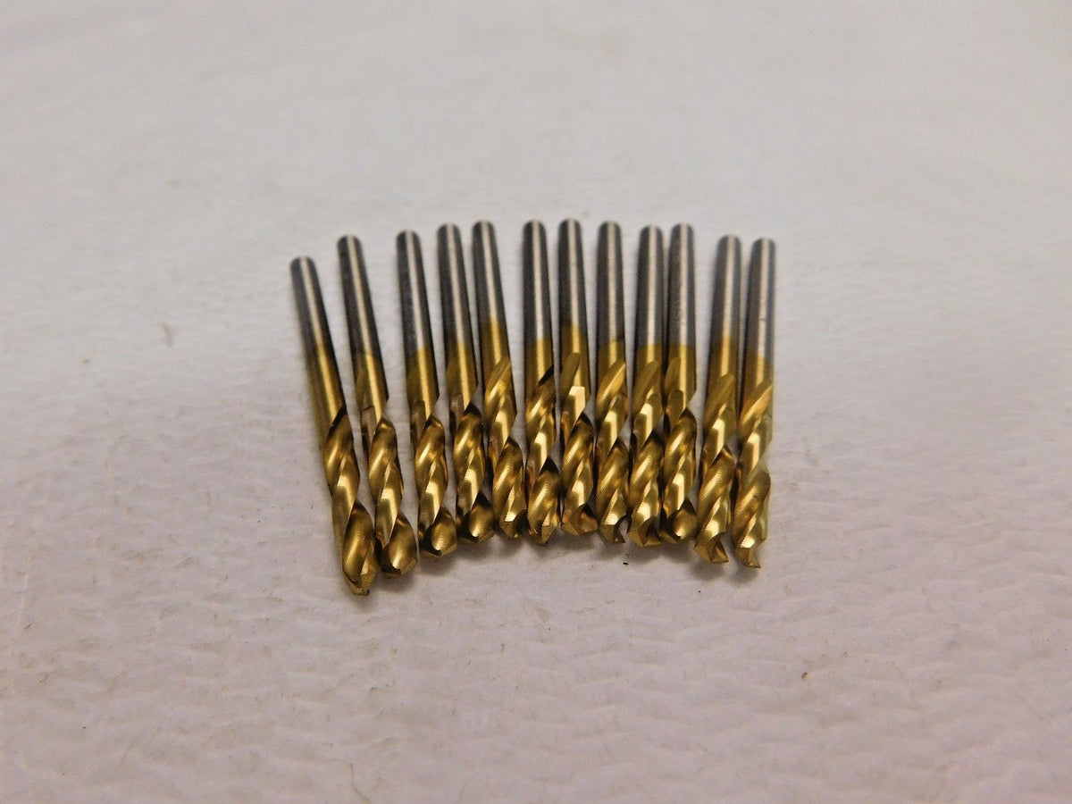 Spiral Screw Machine Length Drill Bit 0.1405" 135º RH HSS Lot of 12 8012028