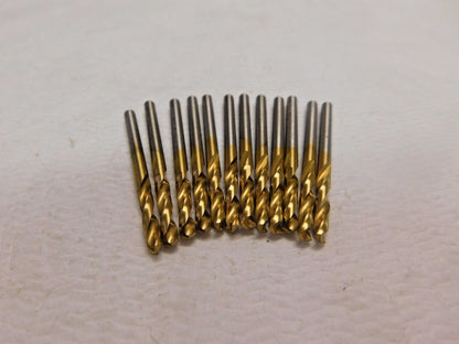 Spiral Screw Machine Length Drill Bit 0.1405" 135º RH HSS Lot of 12 8012028