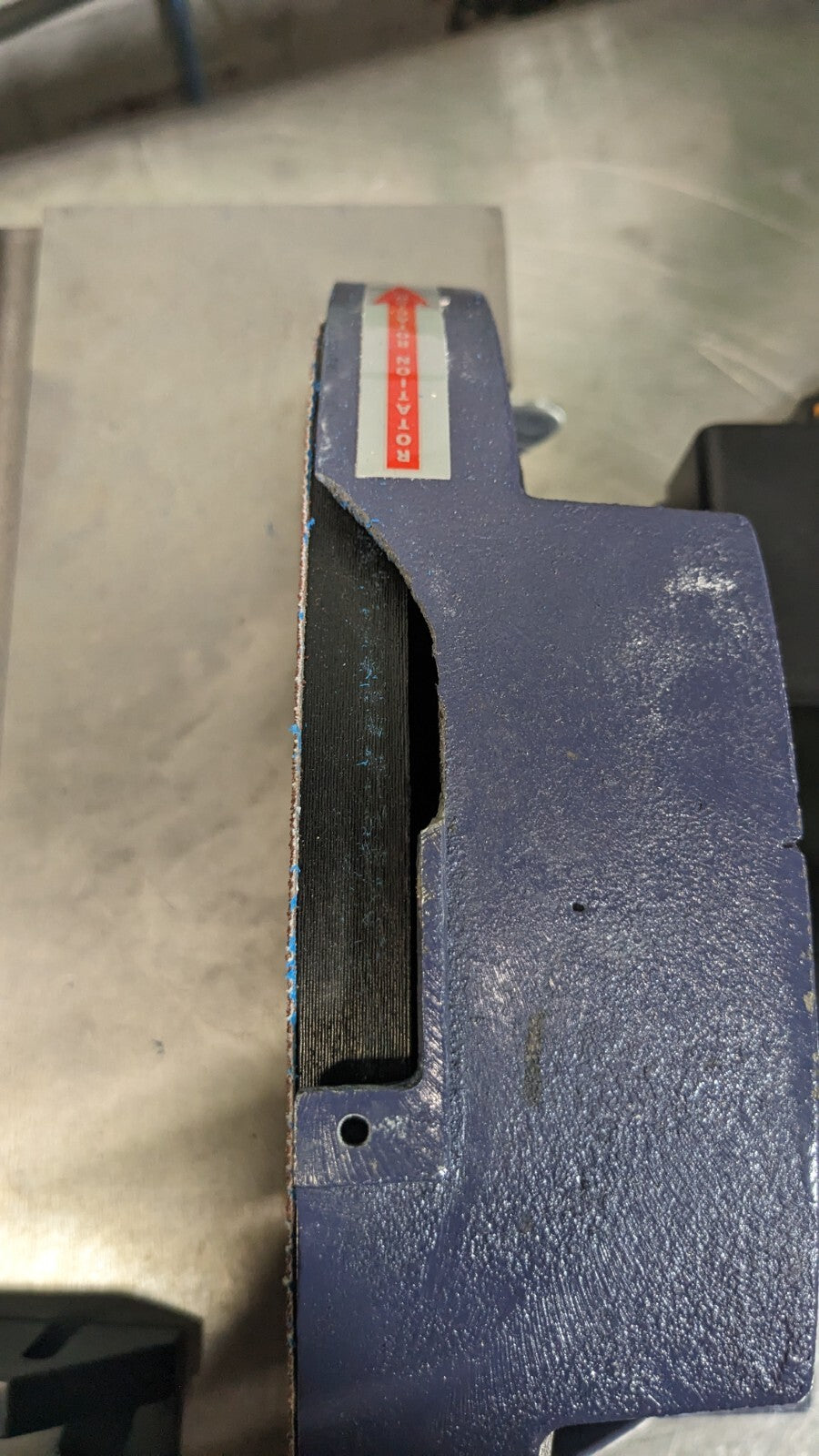 PALMGREN Disc Sanding Machines Disc 12 Diameter Single Phase 9681312 Damaged