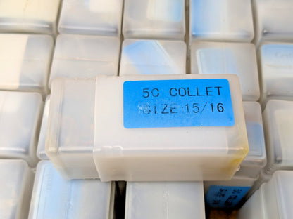 Interstate 35 Piece 5C Round Collet Set 1/16"-1-1/8" X 32NDS w/2 Racks 09741935