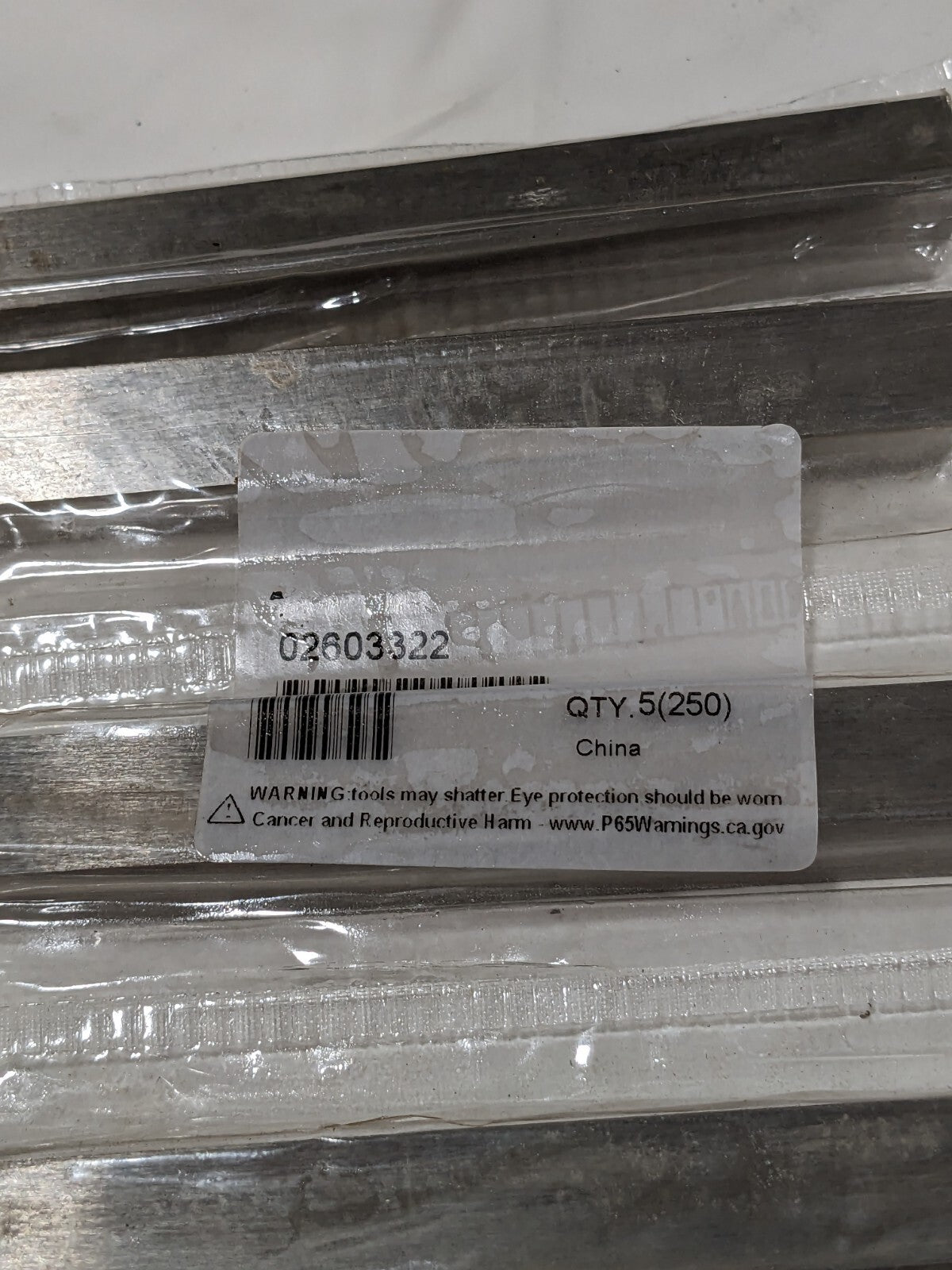 Tool Bit Blank: 1/2" Wide, 1/2" High, 4" OAL, M2 Qty 5 360-0111
