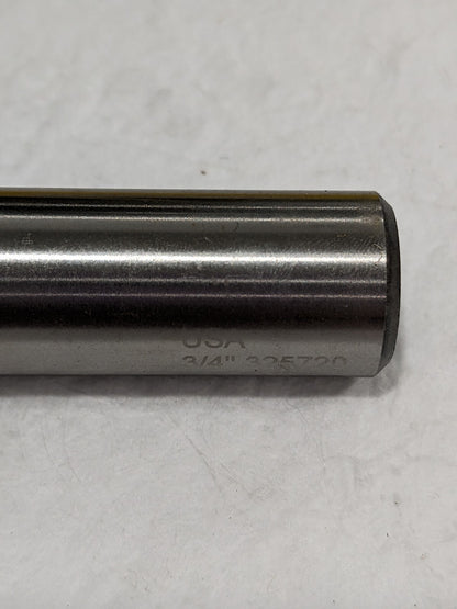 Morse Center Cutting Long Length Single End End Mill, 3/4", 4 FL 44544 4587