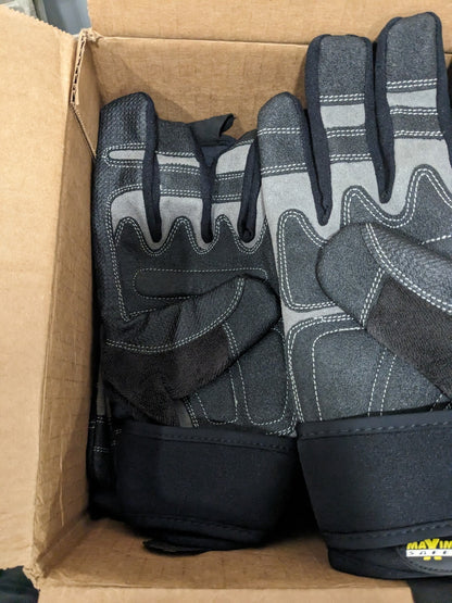 PIP GUNNER AV, Padded Synthetic PVC/ Black Palm, XXL, 5 Pairs 120-4400/XXL