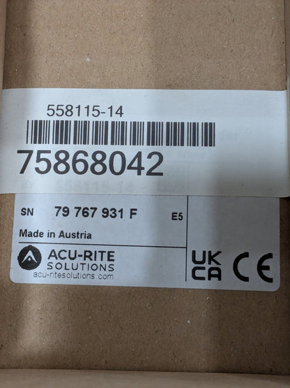 Acu-Rite DRO Linear Scale: 14" Max Measuring, 0.000200" Resolution 558115-14