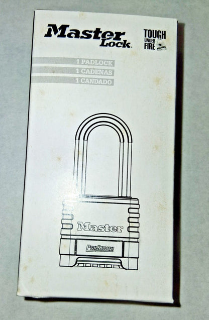 Master Lock Combination Lock 2" H 2-1/4" W 1175LHSS