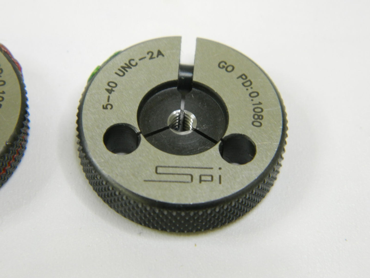 SPI Threaded Ring Gage: #5-40 Thread, Class 2A, Go &amp; No Go 23-131-6