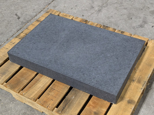 Black Granite Surface Inspection Plate 36 x 24 x 4 Grade B Scratch N Scuff