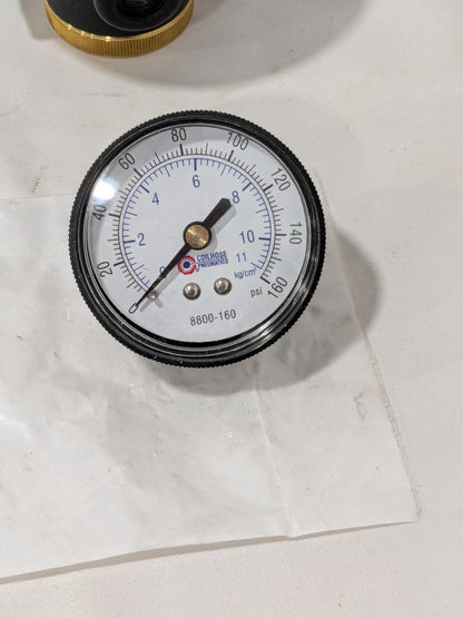 Coilhose Compressed Air Regulator: 1/2" NPT, 250 Max psi 8804G