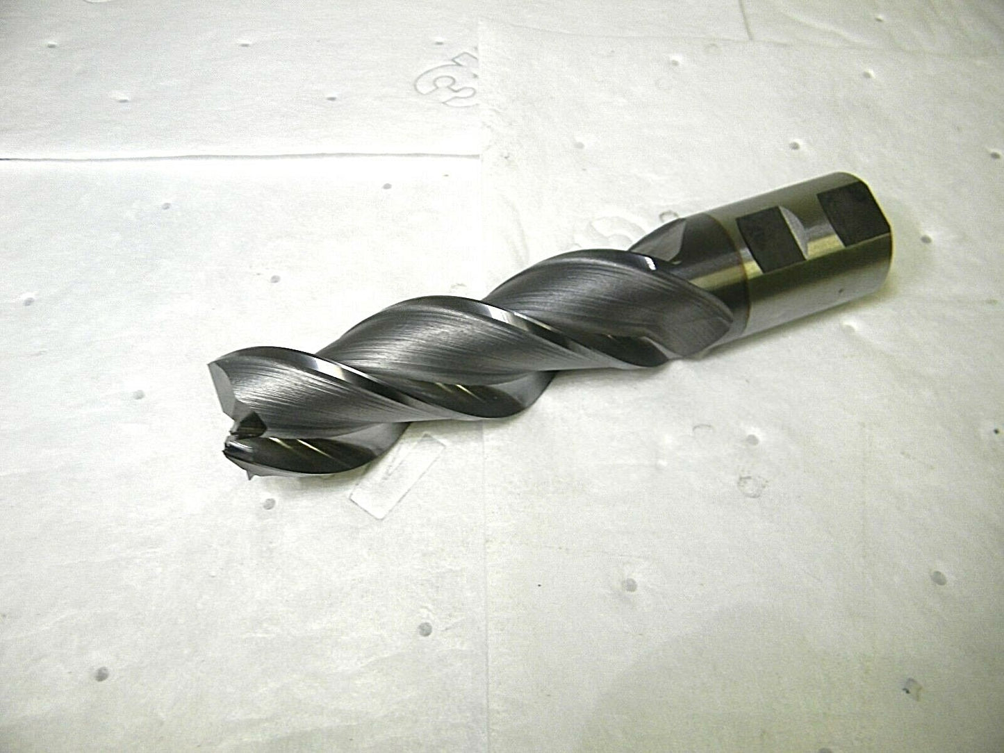 Cleveland Center Cutting End Mill 2” Dia 3Fl PM Plus TiCN Coat 10” OAL C40255