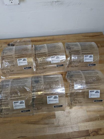 JACKSON SAFETY Face Shields qty 6: Replacement Window 8" High 29087