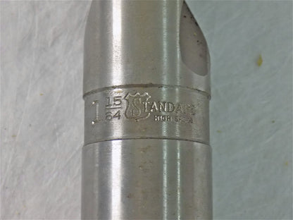 Standard Tool Co 501 Straight Shank Twist Drill 1-15/64" 118º RH Taper Lgth