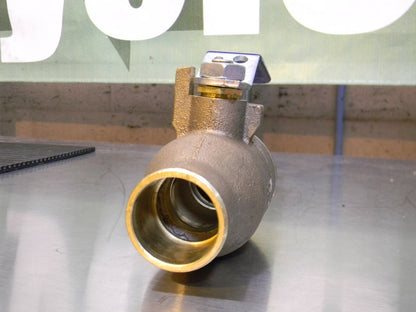 Nibco Standard Full Port Bronze Ball Valve 1-1/4" Pipe 600 PSI Max. S-585-7