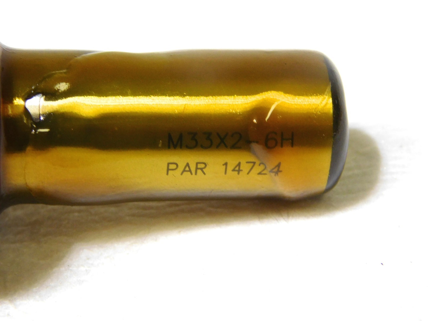 SPI M33x2, Class 6H, Single End Plug Thread Go Gage 34-566-0