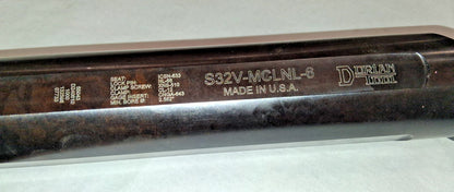 Dorian Tool Indexable Boring Bar S32V-MCLNL-6, 2.5620" Min Bore 73310155043