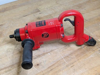 Jupiter Pneumatics Industrial Air Drill 1200 RPM 1 HP 90 PSI Missing Chuck