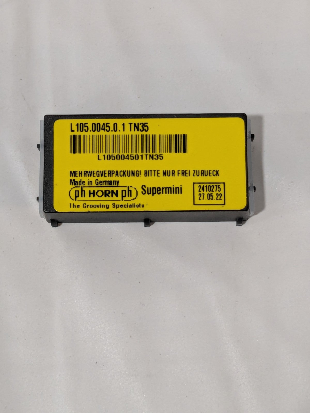 P.H. Horn Carbide Grooving Insert Qty 2 L105.0045.0.1 TN35