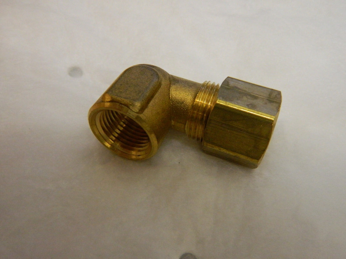 PARKER 3pk Compression Tube Female Elbow: 3/8-18" 170C-8-6