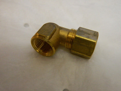 PARKER 3pk Compression Tube Female Elbow: 3/8-18" 170C-8-6