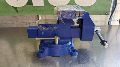GIBRALTAR Bench & Pipe Combo Vise 5.5 Width 6 Opening 1/8 to 3 Pipe Cap