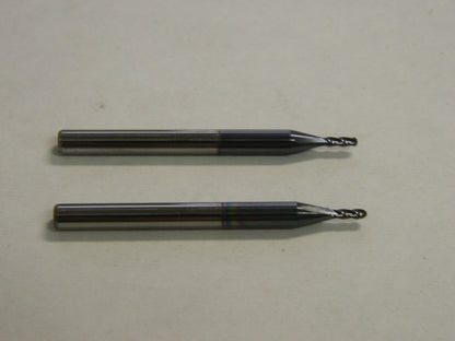 Mill Monster 1/8" X 1-1/2" 4FL Ballnose Carbide End Mill QTy 2  250-340050B