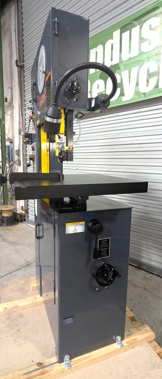 DAKE V-16 Vertical Bandsaw - 220/440V 3PH  2HP 987030  *Shipping Damage*