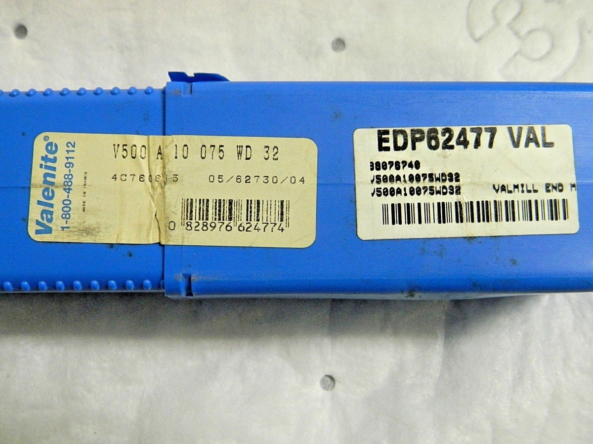 Valenite ValMill Copy/End Mill Series V500 0.750" Dia x 1"SD V500 A 10