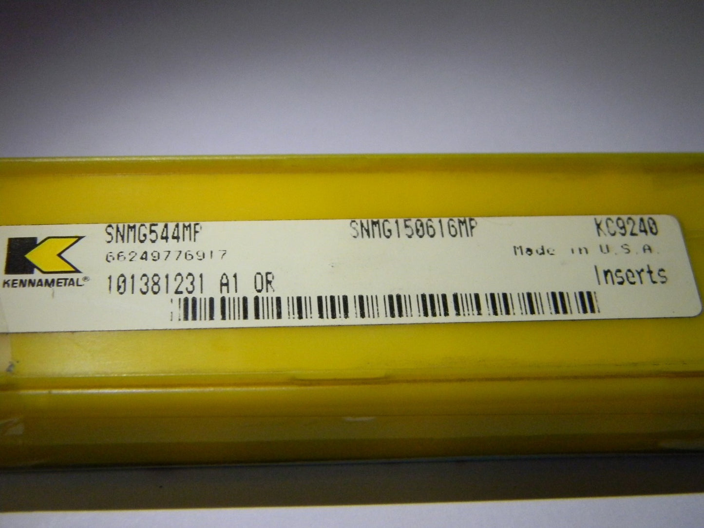 Kennametal SNMG150616MP KC9240 SNMG544MP Indexable Carbide Turning Inserts QTY 5