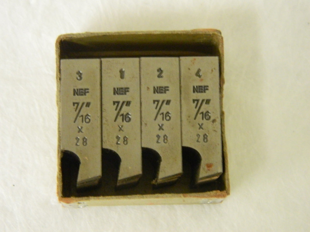 Professional CFM33 HK10 Chasers 3/4" Die Head 7/16" x 28 Set of 4 #052