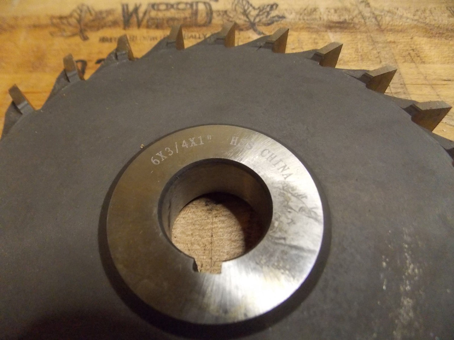Professional Straight Tooth Side Milling Cutter 6" x 3/4" x1" 24 Teeth #301-6482