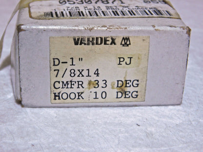 Vardex 2pk of ( Sets of 4 ) Thread Chasers 7/8" x 14 HSS 1" Head  #053