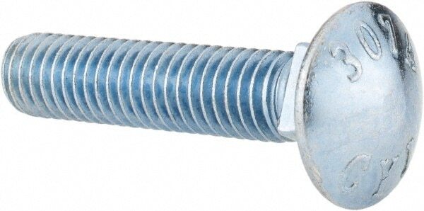 Brighton Carriage Bolt: 3/8-16, 1-3/4" LUH, Square Neck Qty 400 489073PR