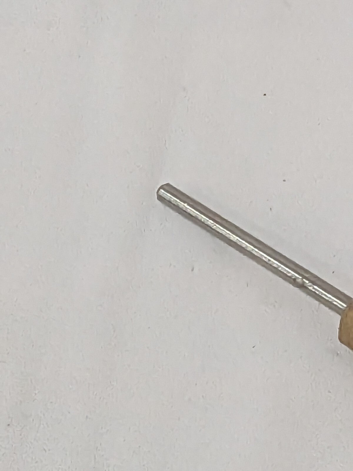 CRATEX Mounted Point: 3/4" Thick, 1/8" Shank Dia, 80G W177A80CXI 1/8