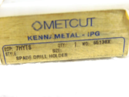 MetCut 2MT Taper Shank Spade Blade Holder .375-.436 Helical Fl 6.31L 7HYTS