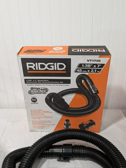 Ridgid Wet/Dry Shop Vac Vacuum 1-7/8 in. 7 ft. Locking Hose VT1720