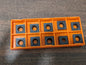HERTEL Turning Insert 10pk SCMT 432ENAF HC125T, Carbide 1000336