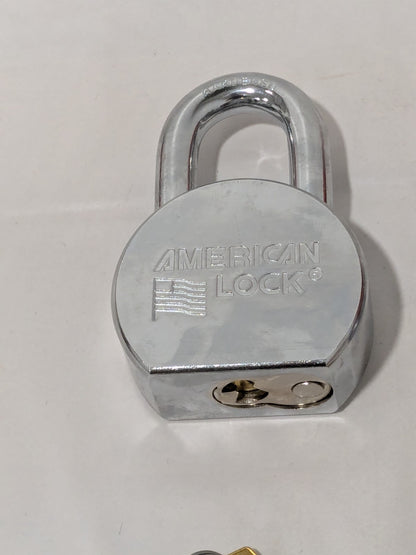 American Lock Padlock: Steel, Keyed Alike, 2-1/2" Wide Qty 2 A700KA-32427