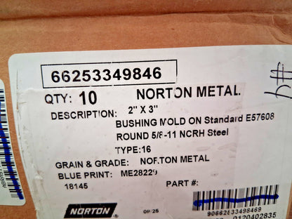 Norton Abrasive Cones & Plugs 10pc 66253349846