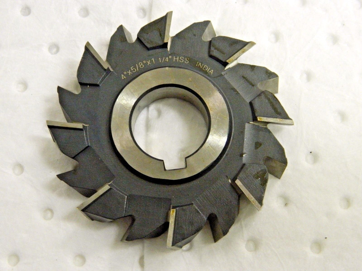 Interstate Side Milling Cutter  4" Diam x 5/8" Width of Cut 18T 03034402