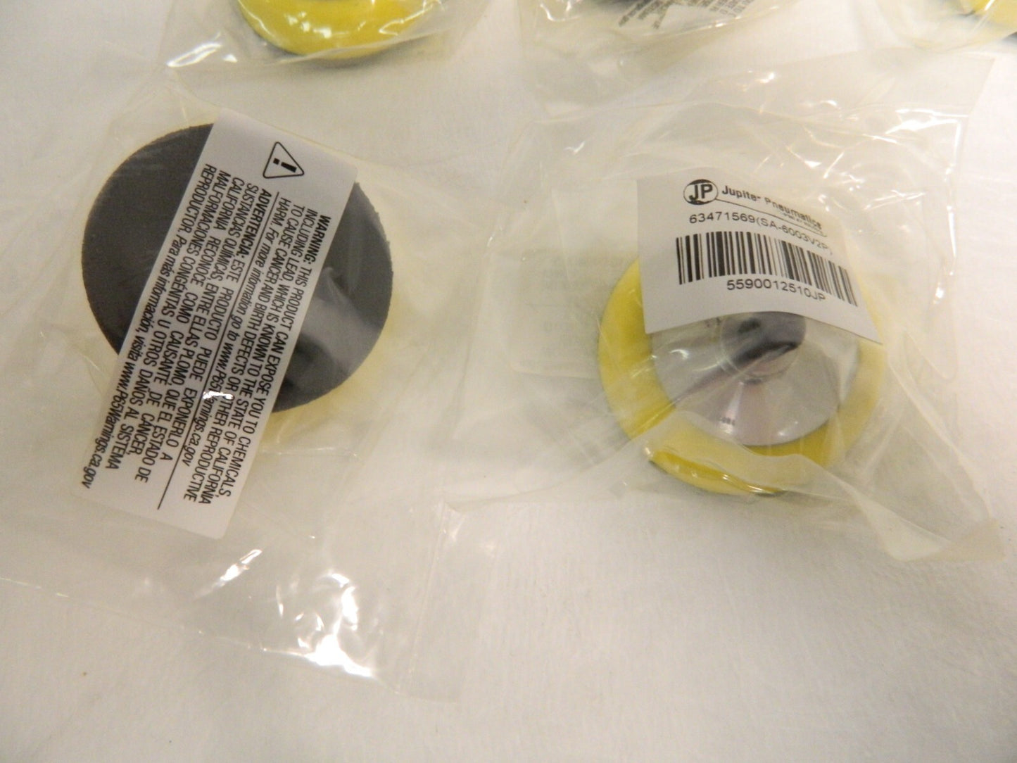 Jupiter Pneumatics 2" Diam Hook & Loop Disc Backing Pad Qty 10 5590012510JP