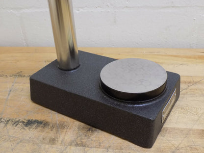 SPI Comparator Gage Stand 3-5/8" Flat Anvil 8" x 5" Meehanite Cas
